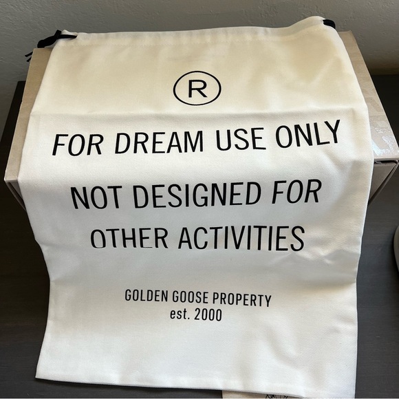 Golden Goose Pure Stars White with Taupe Suede Heel Size 39 - Picture 12 of 13